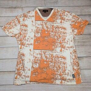 A. Tiziano Premium Menswear T Shirt 4X Abstract Design Short Sleeve